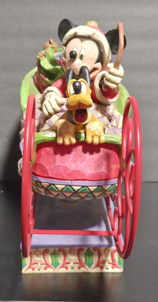 Walt Disney Showcase - Jim Shore - Laughing All the Way Figurine - photo 2