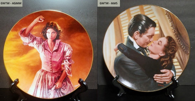 Gone With The Wind Collector Plates - photo 4