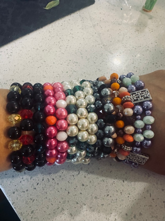Assorted Beaded Bracelets - Various Colours - photo 2