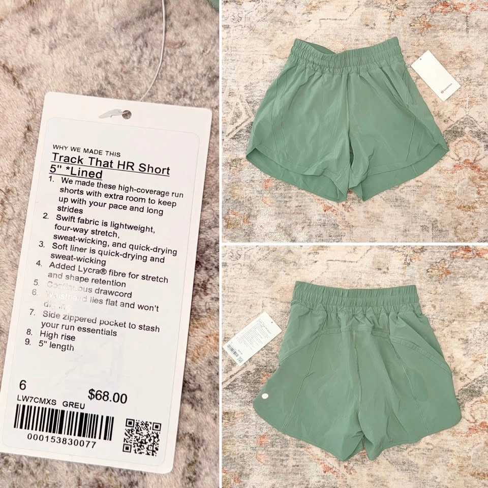 NWT | Lululemon Shorts Bundle: Hotty Hot 5” & Track That 4” - photo 3