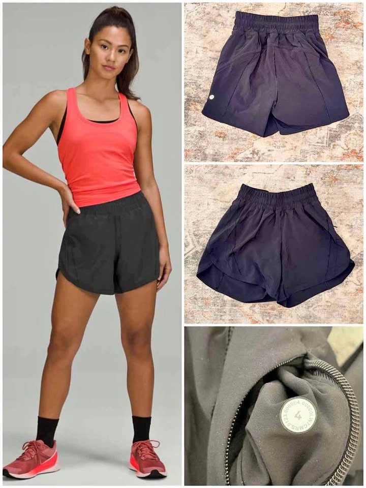 Lululemon | Bundle of Track That High-Rise Lined Shorts 5" - photo 2