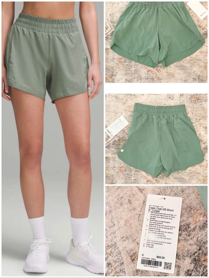 Lululemon | Bundle of Track That High-Rise Lined Shorts 5" - photo 3