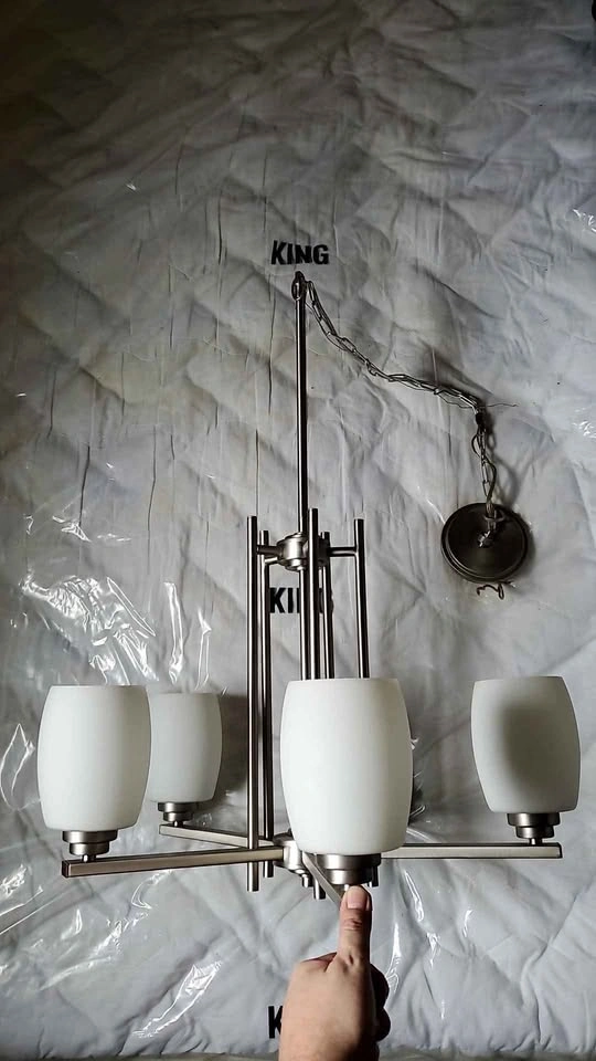 FOR SALE- Stainless steel ceiling chandelier - photo 3