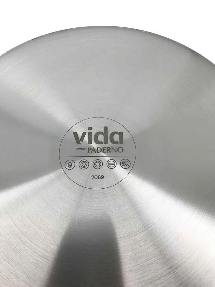Vida by PADERNO Elite Series 3-Ply Clad Stainless Cookware Set - photo 4