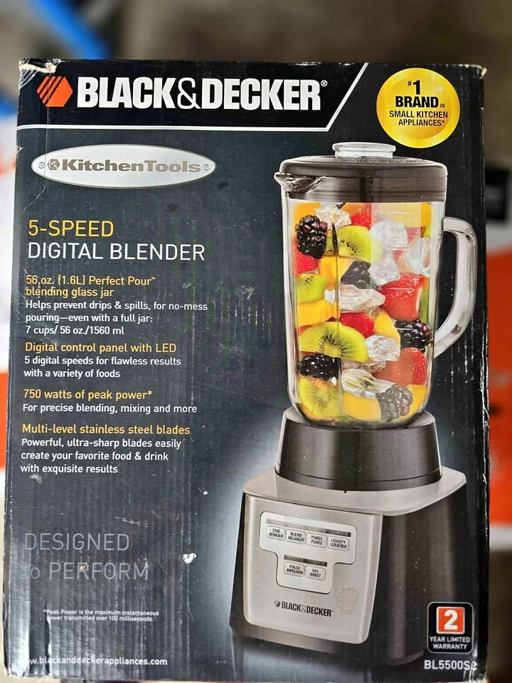 Black & Decker 550W 5-Speed Blender
