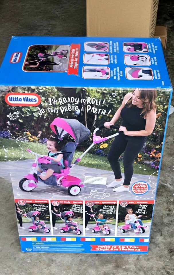 Little Tikes Perfect Fit Toddler 4-in-1 Stroll/Tricycle - photo 2