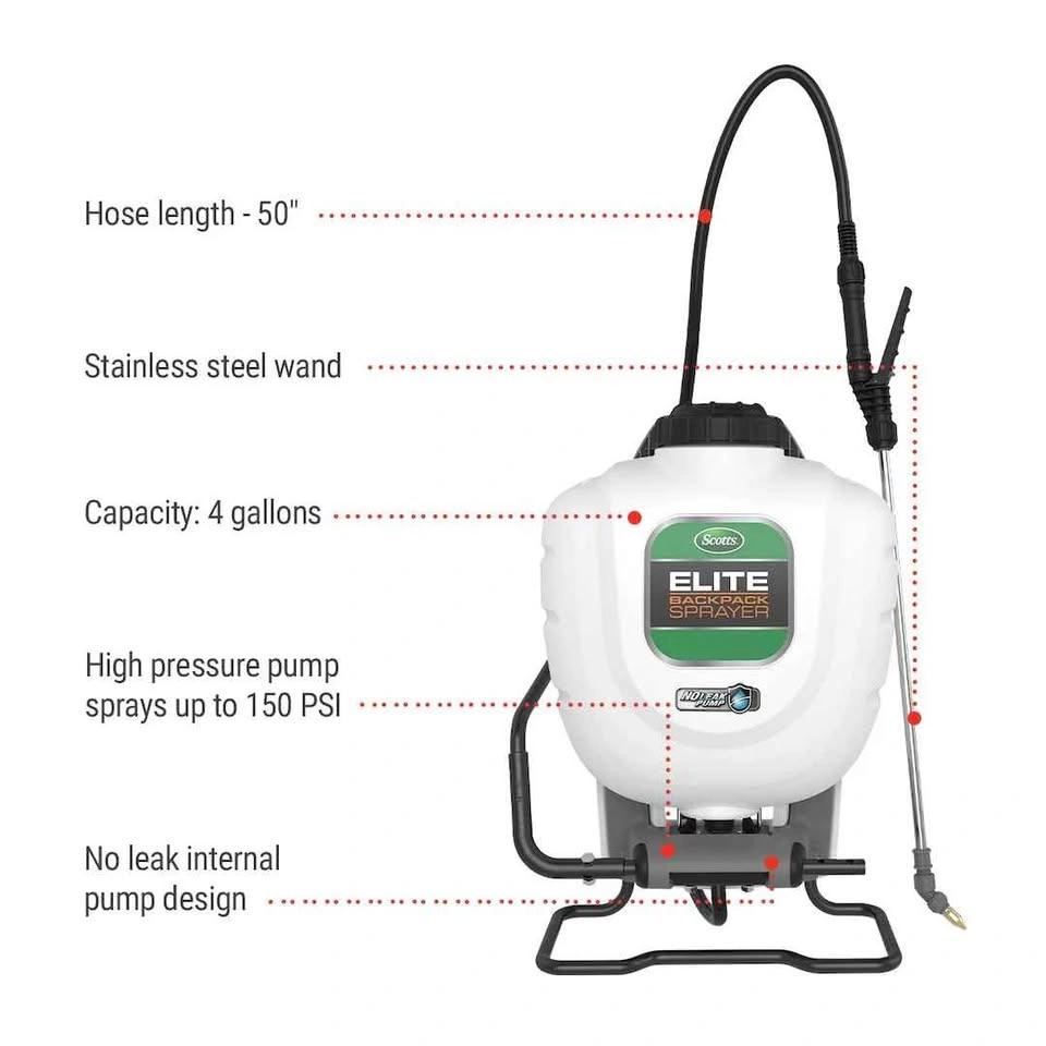 Scotts Elite Garden Backpack Sprayer, 4 Gallons - photo 2