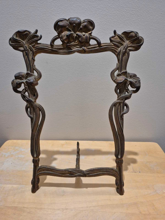 Antique Nouveau Iron Frame - photo 2