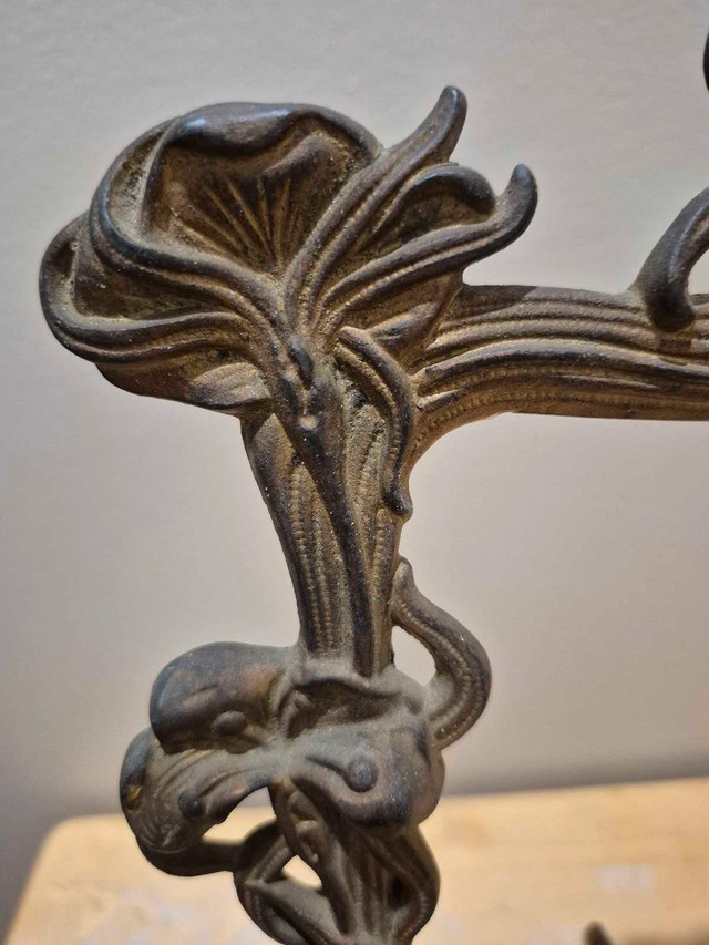 Antique Nouveau Iron Frame - photo 4