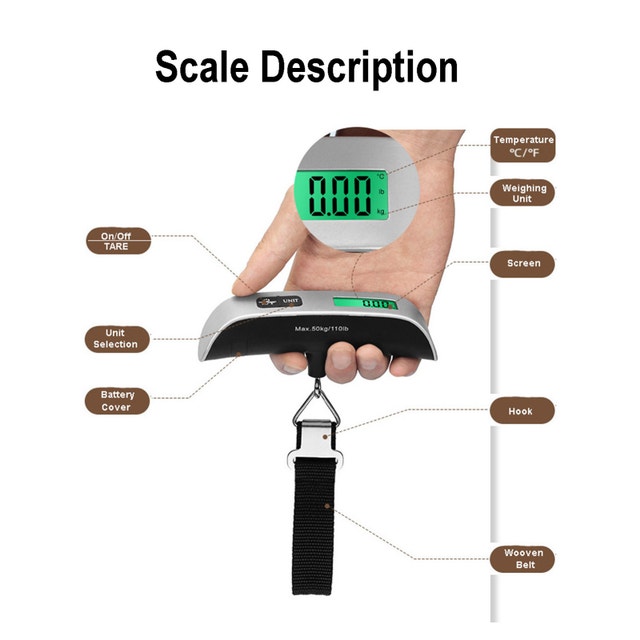 Digital Luggage Scale - photo 4