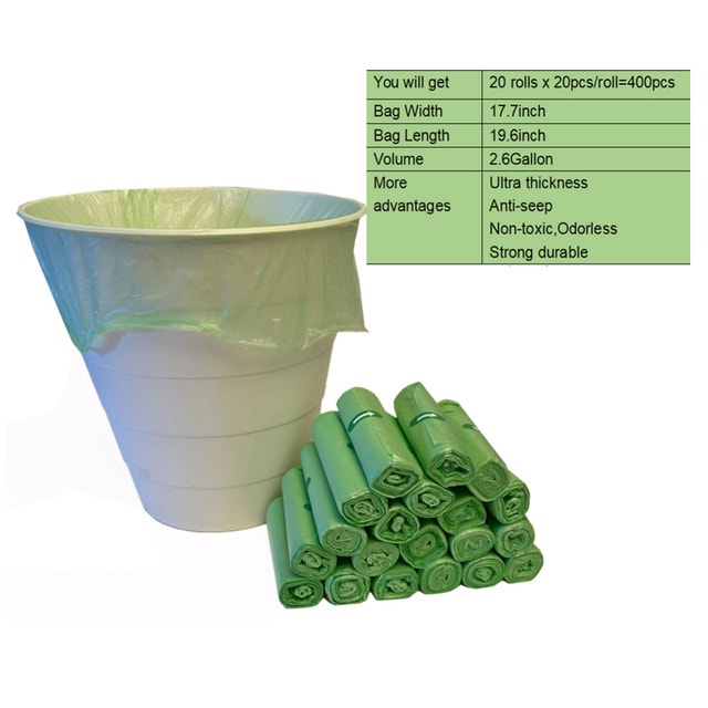 400pcs Biodegradable Garbage Bags - photo 2