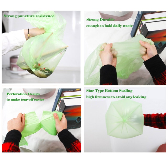 400pcs Biodegradable Garbage Bags - photo 3
