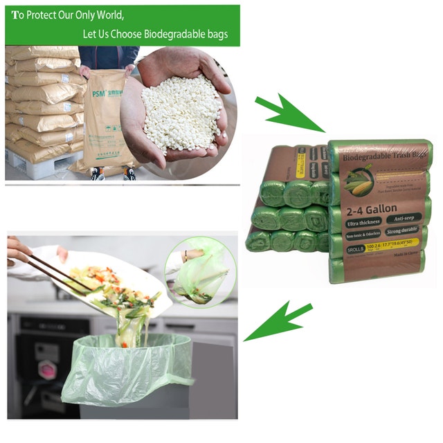 400pcs Biodegradable Garbage Bags - photo 5