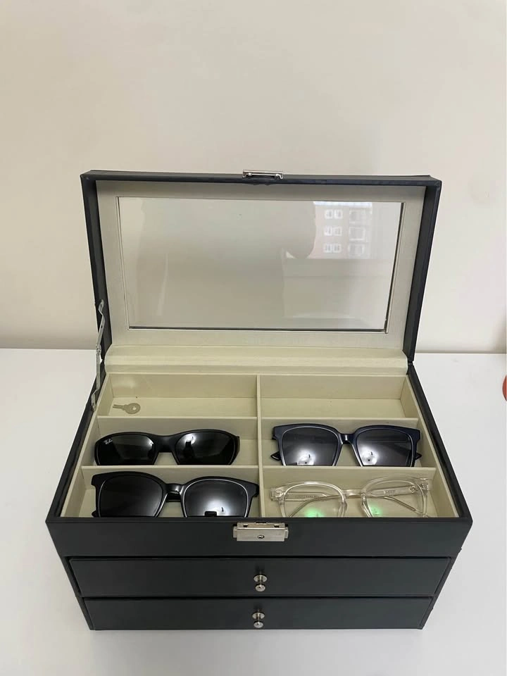 Sunglasses & Eyeglasses Storage Organizer – Holds 18 Pairs - photo 4