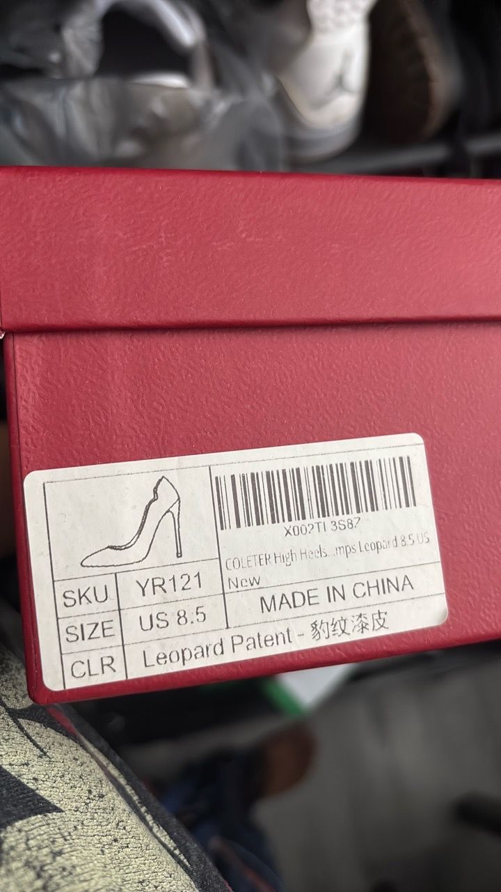 Leopard Print Stiletto Heels - photo 3