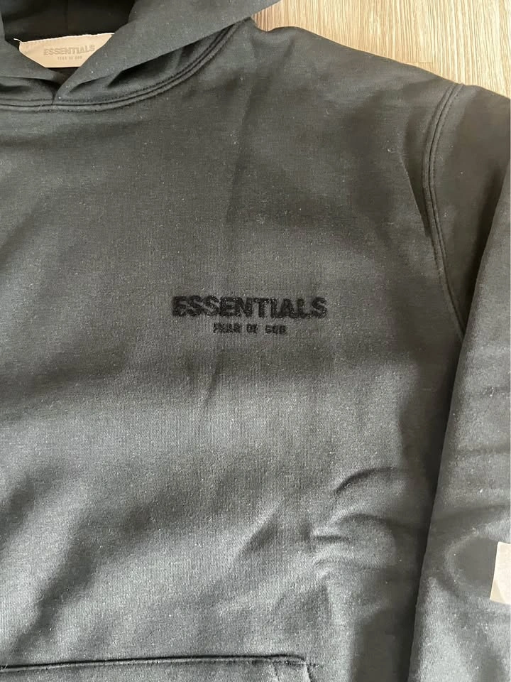 Essentials Fear of God Black Hoodie - photo 2