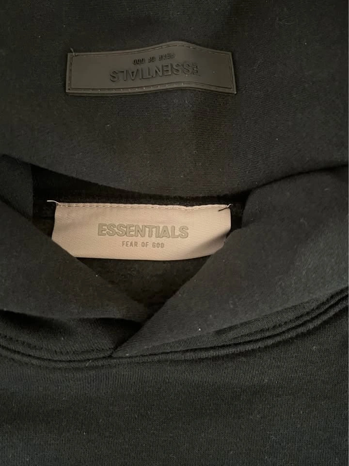 Essentials Fear of God Black Hoodie - photo 4