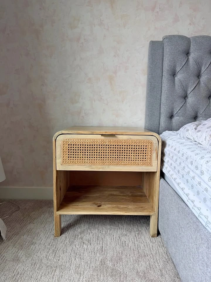 Rattan Nightstands - set of 2- Homesense