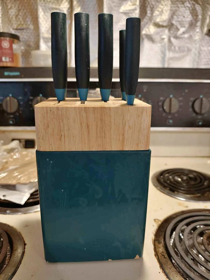ZWILLING Now S 6 Piece Knife Block Set - Blueberry