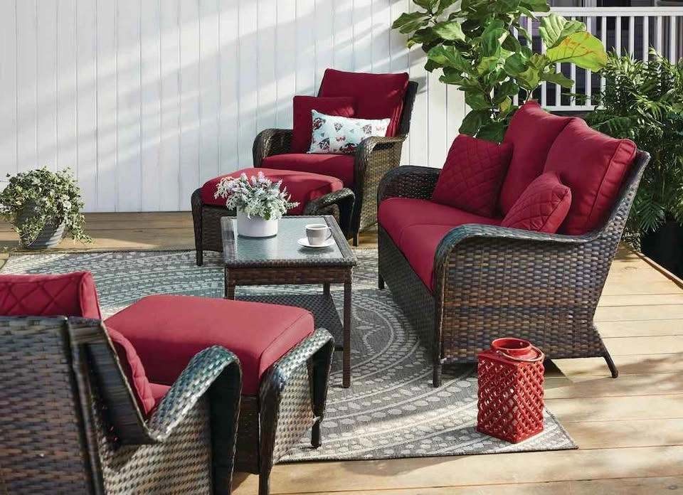 CANVAS Rosedale Outdoor Patio Conversation Set, 6-pc - photo 3