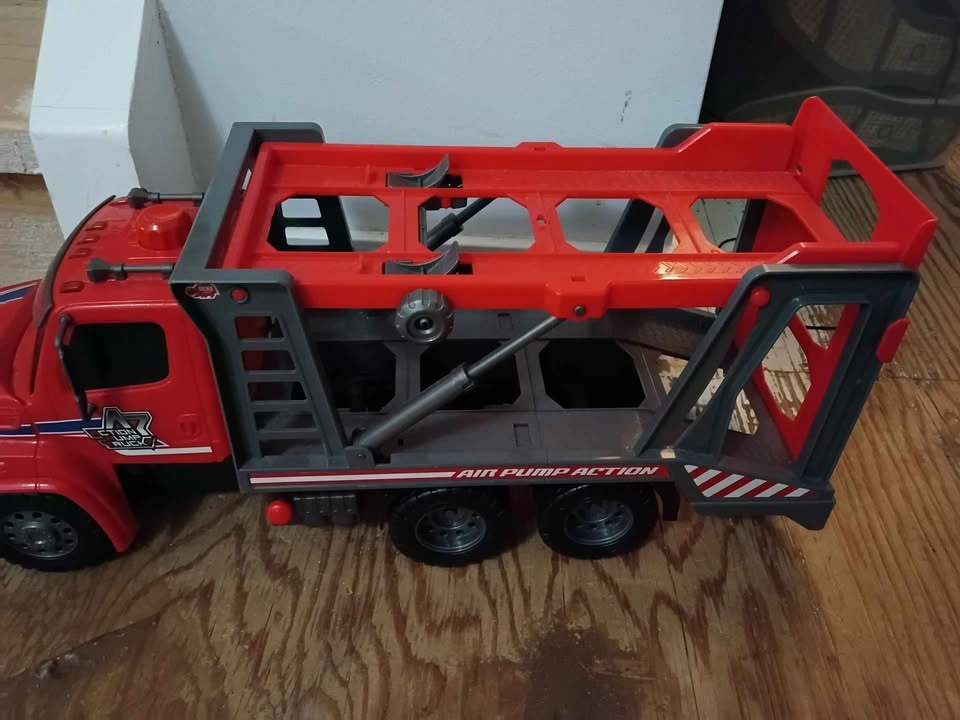 Dickie Toys Air Pump Action Car Transporter Truck - photo 2
