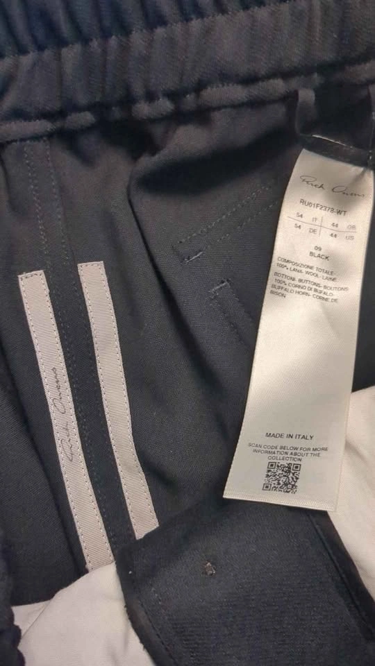Rick Owens Wool Drawstring Pants size 38 - photo 4