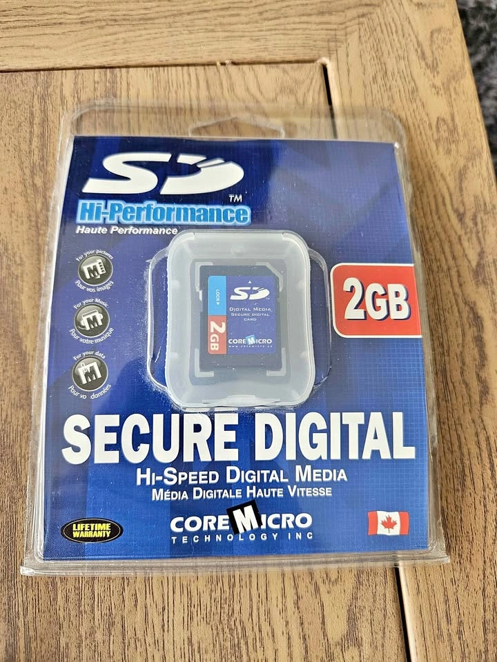 Brand new MicroSD Card 2GB