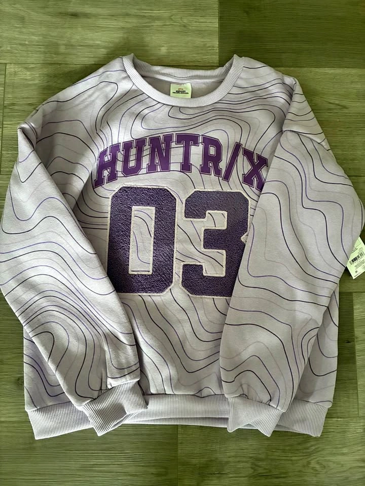 Netflix K-Pop Demon Hunters Fleece Sweatshirt Kids Size L (10-12