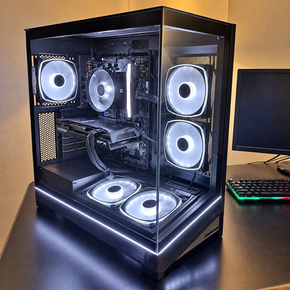 Ryzen 5-7600 | XFX RX 7600 | Gaming+Streaming PC
