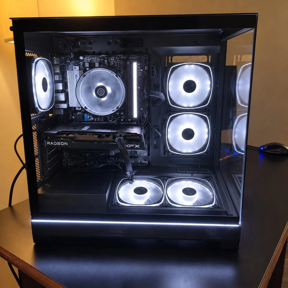 Ryzen 5-7600 | XFX RX 7600 | Gaming+Streaming PC - photo 2