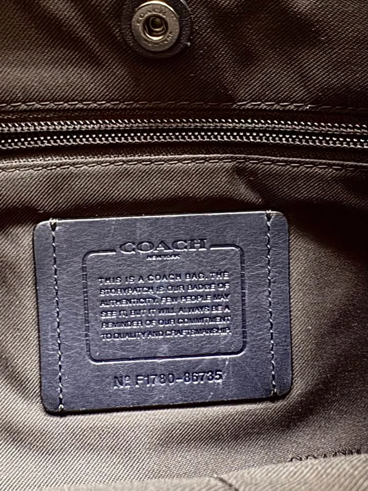 Authentic Leather Coach Manhattan Backpack - Varsity Sport - photo 5