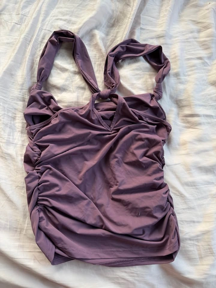 edikted liza purple cowlneck top - photo 3