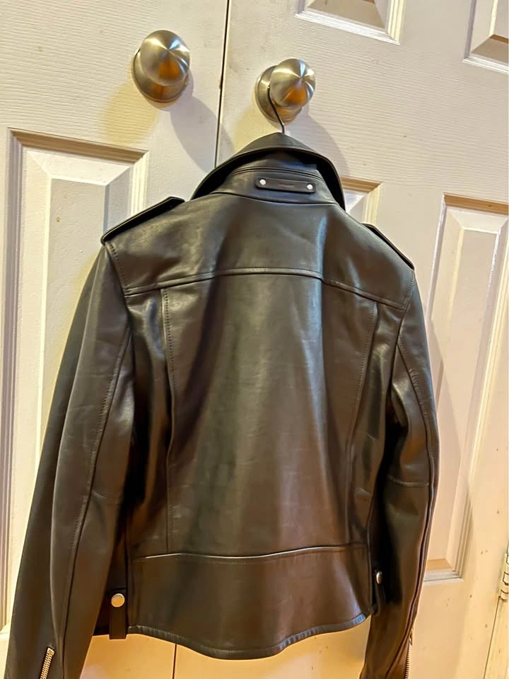 Coach Leather Moto Jacket - photo 3