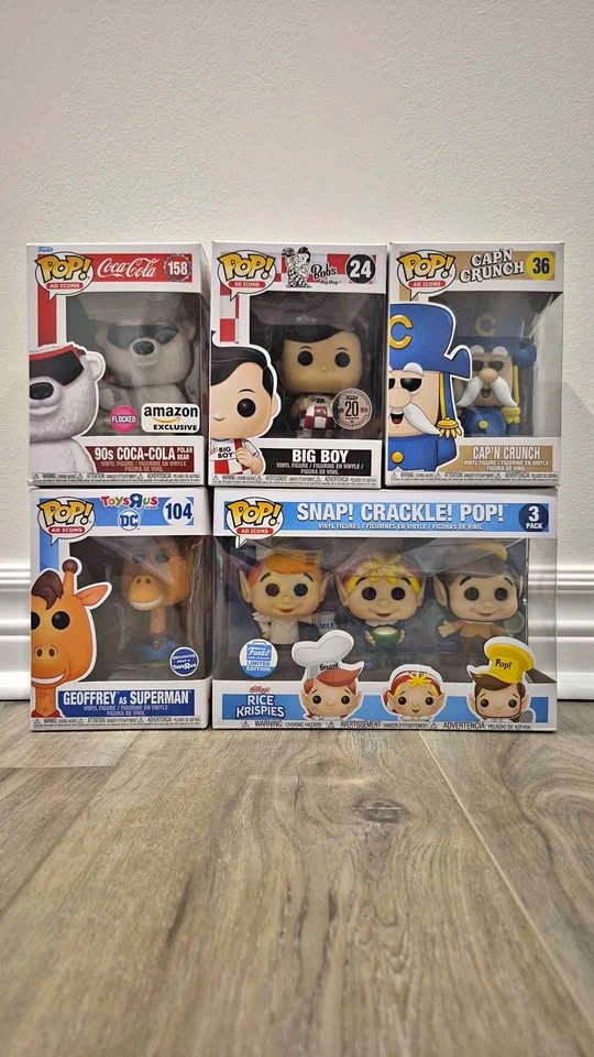 Funko Pop! Ad Icons $10&up