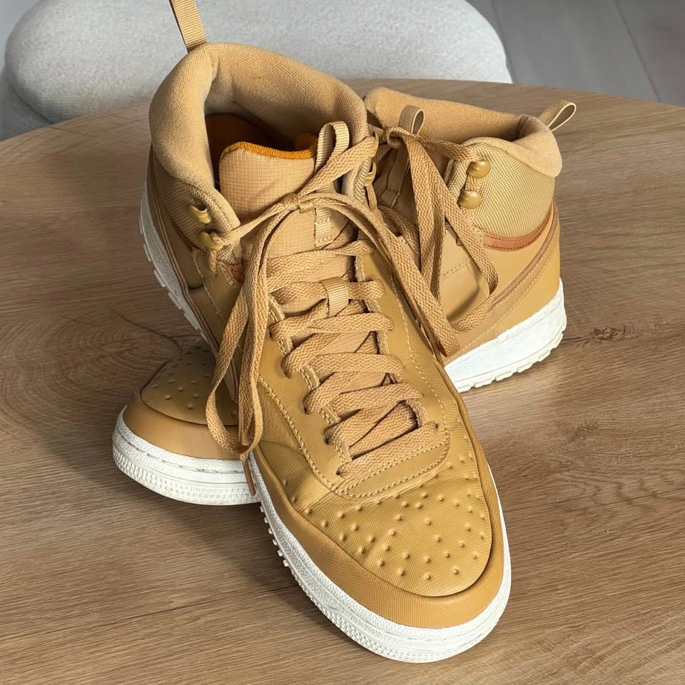 Nike Court Vision Winter Leather Shoes US 10.5 - photo 4