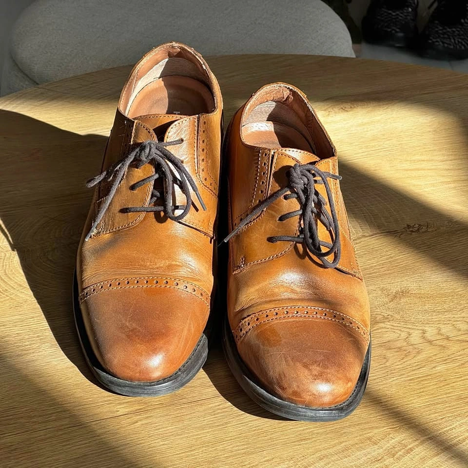 Hush Puppies Brown Dress Shoes