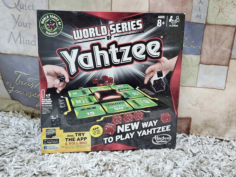World Series of Yahtzee Board Game