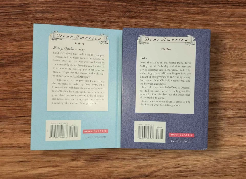 Dear America Books: A Line in the Sand & Across the Wide and Lon - photo 2
