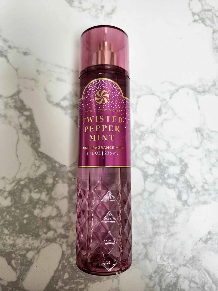 Bath & Body Works Twisted Peppermint Fine Fragrance Mist 8oz
