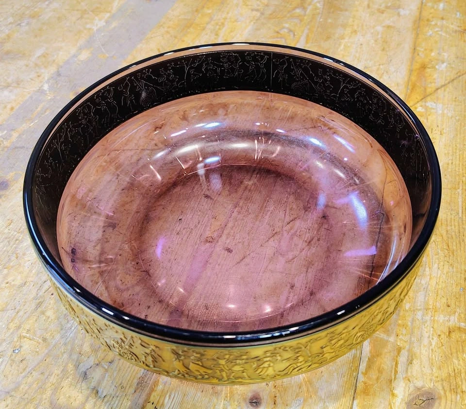 ANTIQUE MOSER GILDED CENTERPIECE 1930'S - photo 3