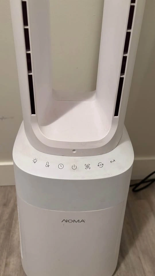 NOMA Digital Bladeless Fan with Air Purifier - photo 2