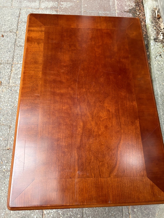Vintage Cherry wood side table - can deliver - photo 2