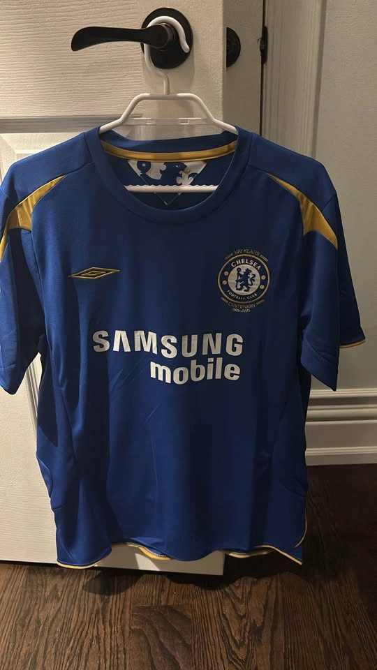 John Terry Signed 2005/06 Chelsea Centenary Jersey (Beckett COA) - photo 2