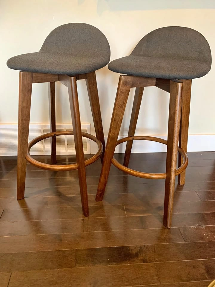 Set of 2 Bar Stools