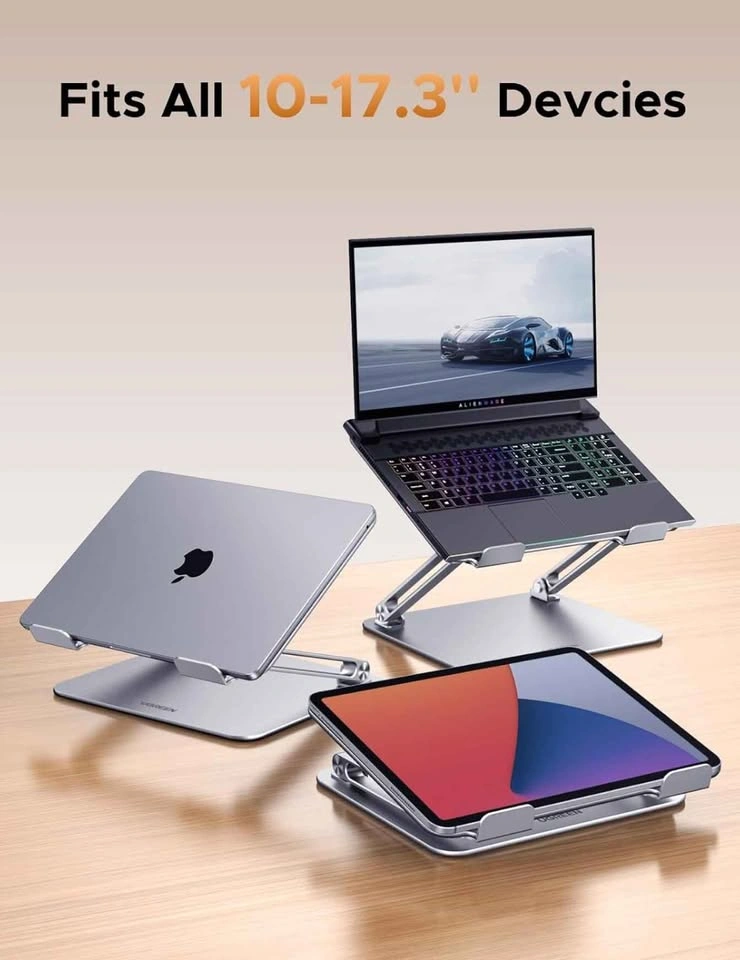 UGREEN Adjustable Aluminum Laptop Stand - photo 4