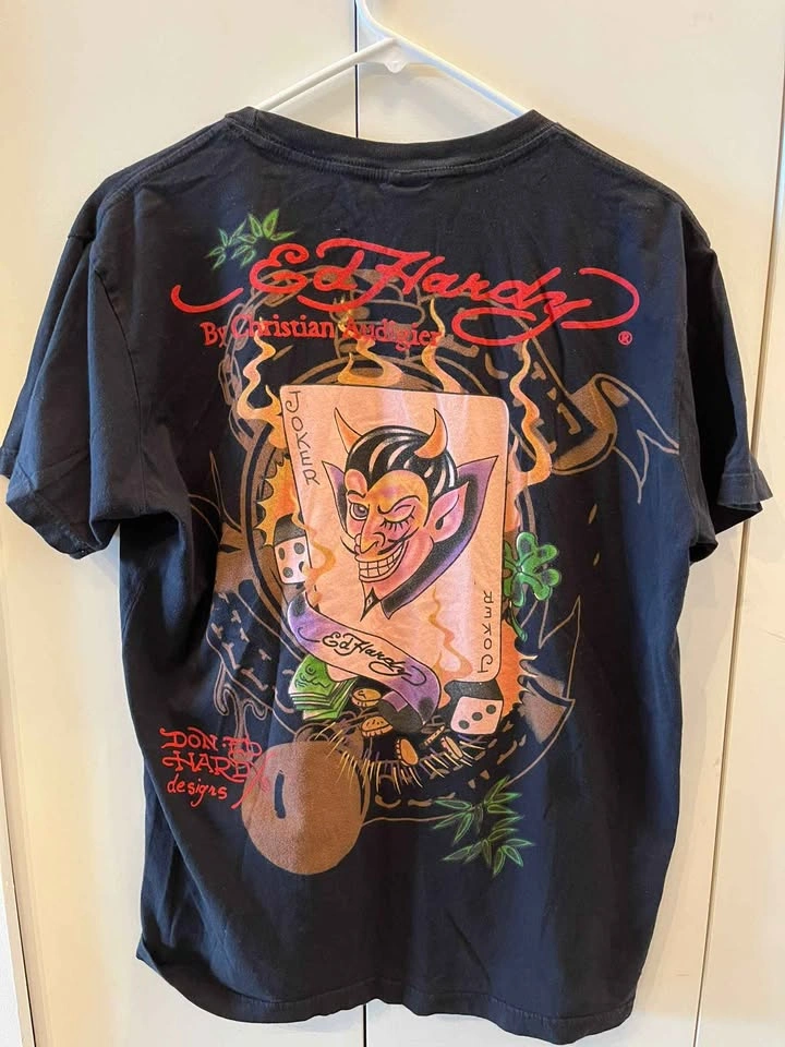 Ed Hardy T-Shirt - Size Large - photo 2