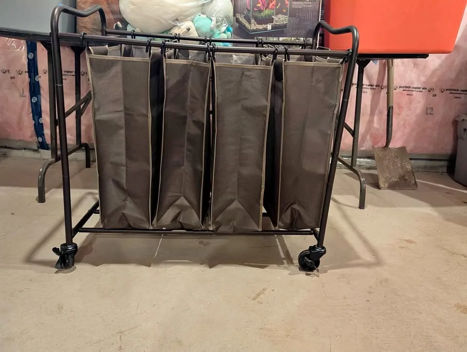 LAUNDRY BIN 4 COMPARTMENT BINS thumbnail