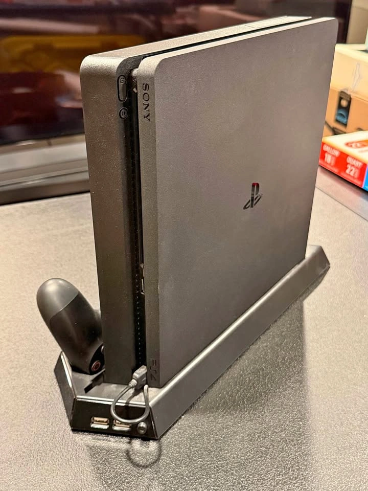 Sony PlayStation 4 Slim 1TB Bundle with 2 Controllers & 8 Games