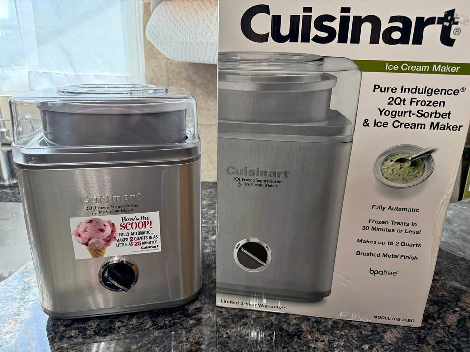 Cuisinart Pure Indulgence 2-Quart Ice Cream Maker ICE-30BC