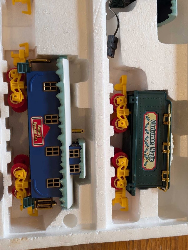 Vintage Christmas train set - photo 4